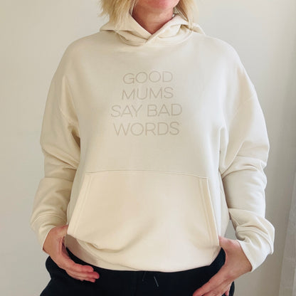 Good Mums say Bad Words Relaxed Fit Hoodie - This is Mabel