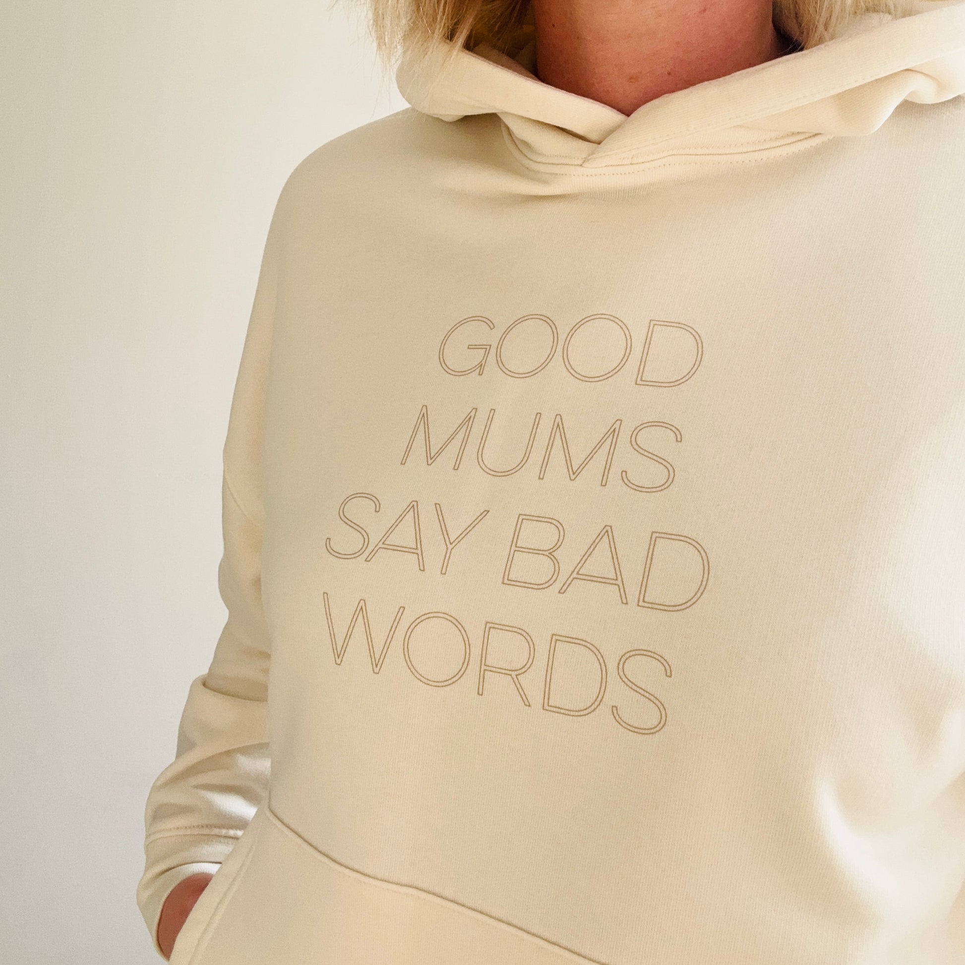 Good Mums say Bad Words Relaxed Fit Hoodie - This is Mabel