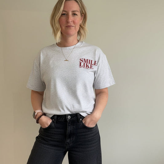 Smile Like You Mean it Statement T-Shirt