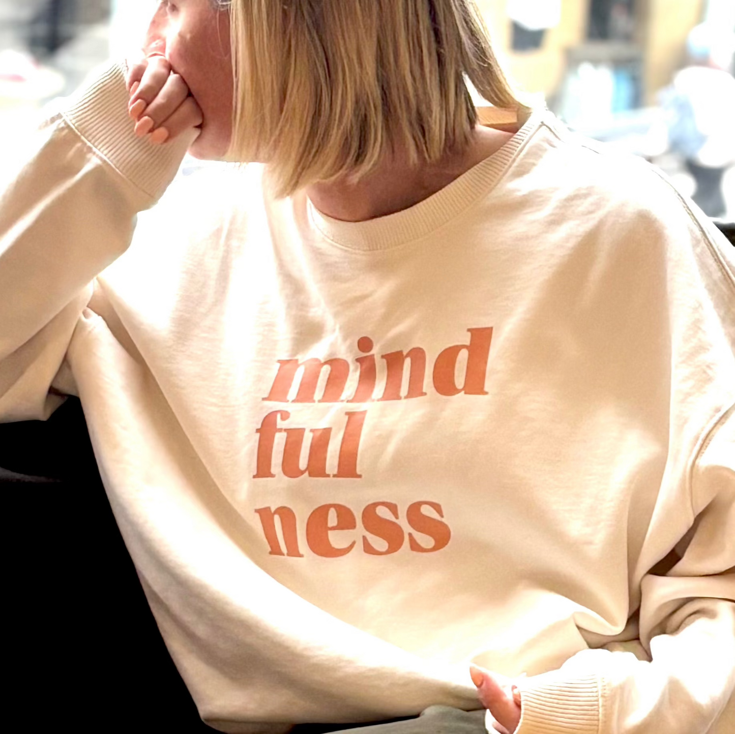 Mindfulness Oversized Sweatshirt | Mabel Collection