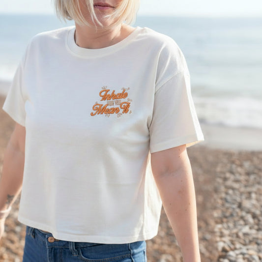 Boxy Smile Like You Mean it Statement T-Shirt Summer Edition - This is Mabel