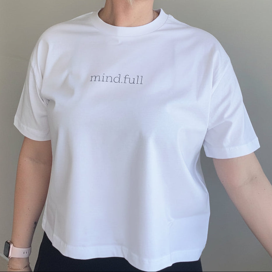 Boxy MIND.FULL statement T-Shirt - This is Mabel