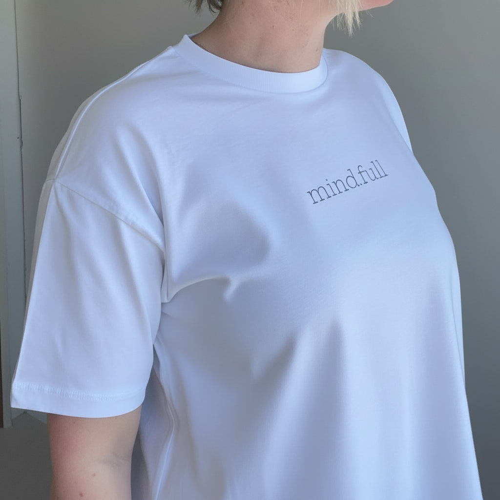 Boxy MIND.FULL statement T-Shirt - This is Mabel