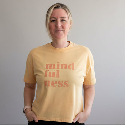 MINDFULNESS boxy t-shirt - This is Mabel