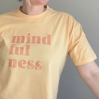 MINDFULNESS boxy t-shirt - This is Mabel