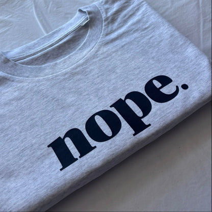 Boxy NOPE statement T-Shirt - This is Mabel