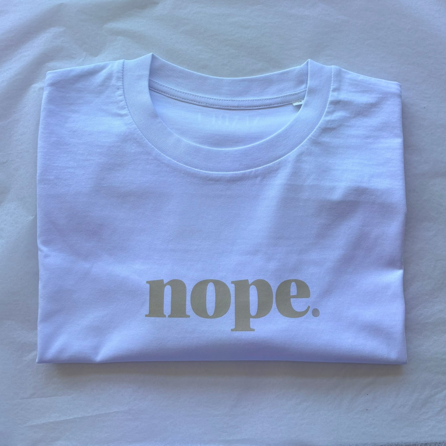 Boxy NOPE statement T-Shirt