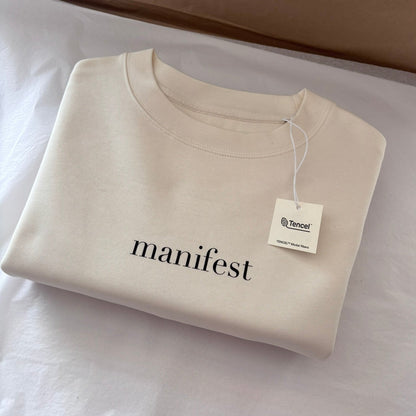 MANIFEST CREAM Relaxed Fit Sweater