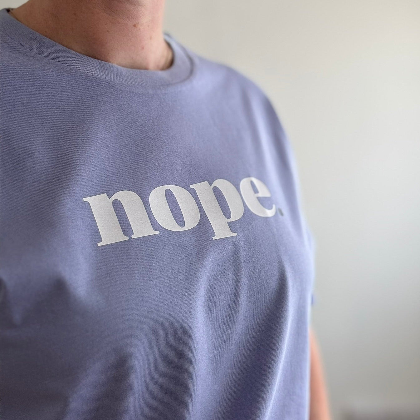 Nope lightweight oversized nope t-shirt