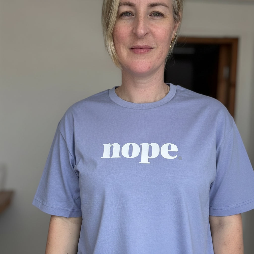 Nope lightweight oversized nope t-shirt