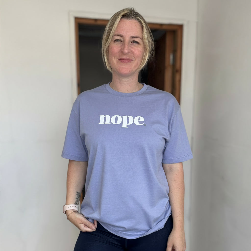 Nope lightweight oversized nope t-shirt