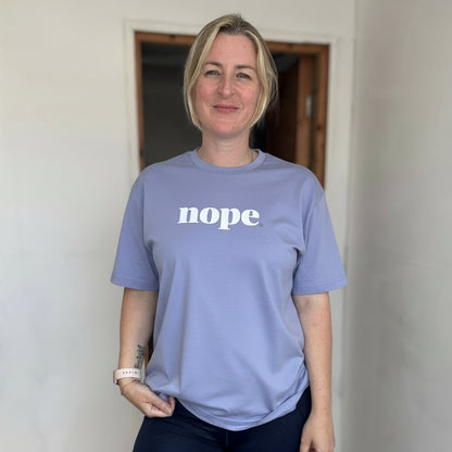 Nope lightweight oversized nope t-shirt