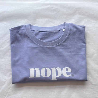 Nope lightweight oversized nope t-shirt