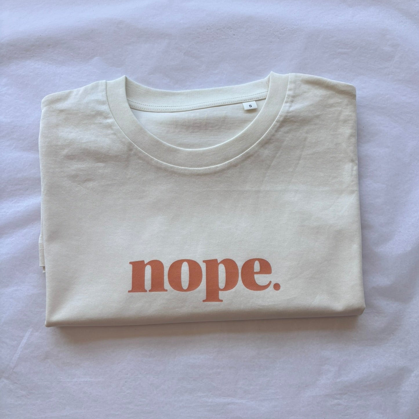 Nope lightweight oversized nope t-shirt