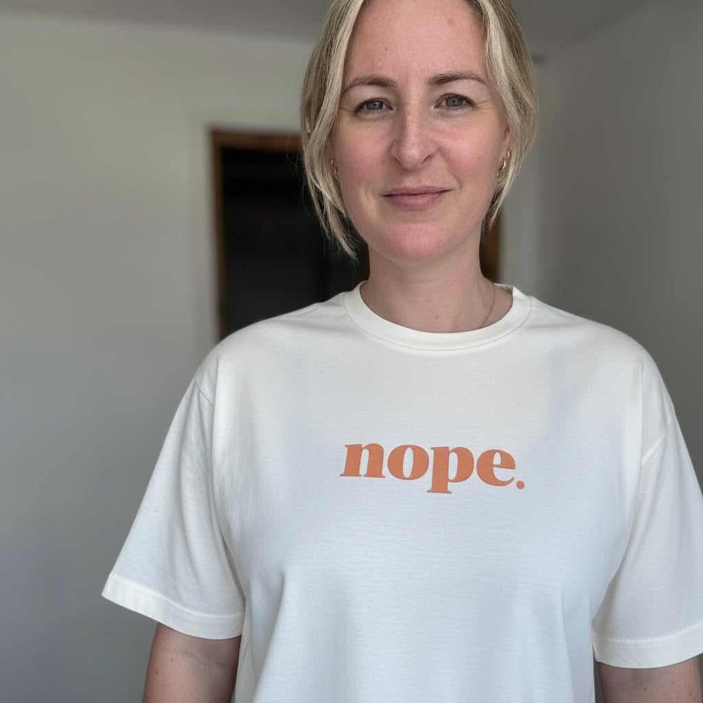 Nope lightweight oversized nope t-shirt