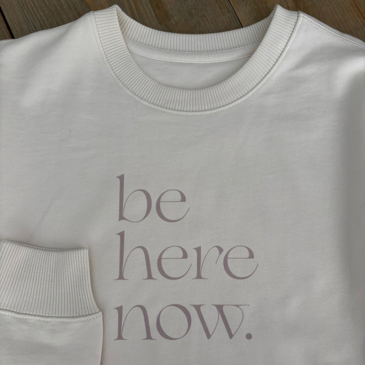 Be Here Now Oversized Sweatshirt | Mabel Collection