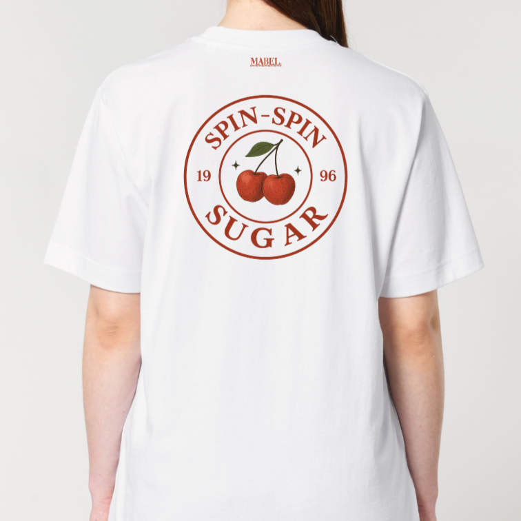 BRAND NEW: SPIN SPIN SUGAR heavy weight T-shirt