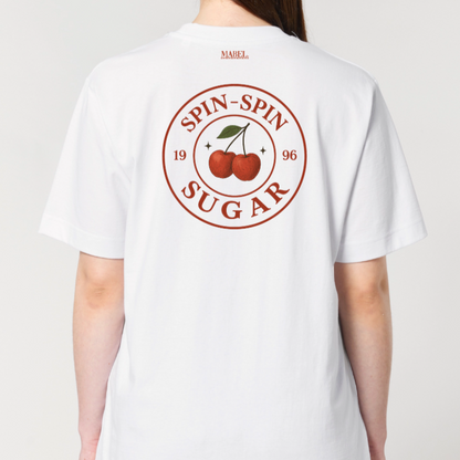 BRAND NEW: SPIN SPIN SUGAR heavy weight T-shirt