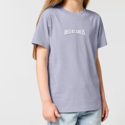Girls: Just as she is... Organic Cotton T-Shirt - This is Mabel