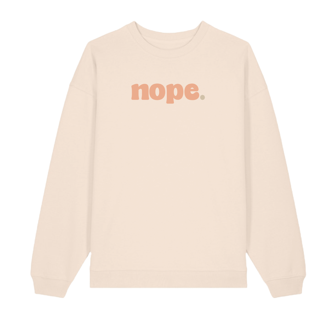 NOPE Oversized Sweater