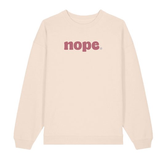 NOPE Oversized Sweater