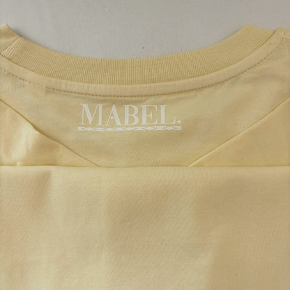 NOT TODAY Butter Yellow Lightweight Relaxed Fit T-Shirt