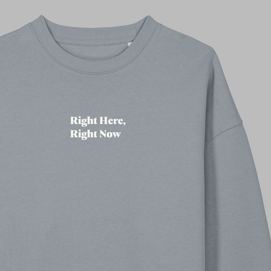 Right Here, Right Now Oversized Sweater