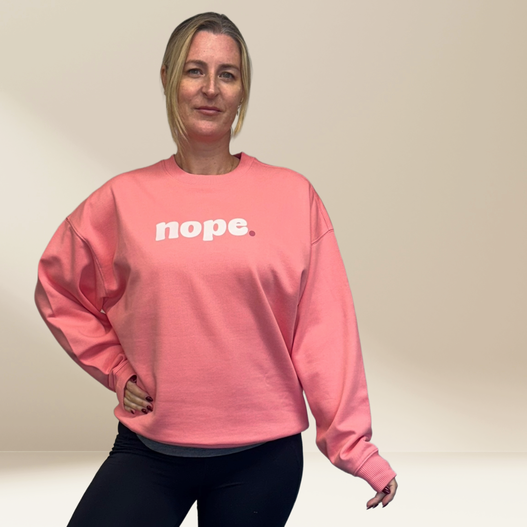 NOPE Oversized Sweater - This is Mabel