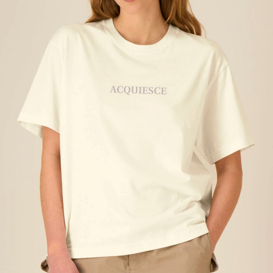 ACQUIESCE Relaxed Fit Mabel T-Shirt