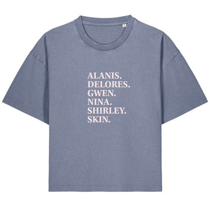 SHE ROCKS Organic Cotton Boxy T-Shirt