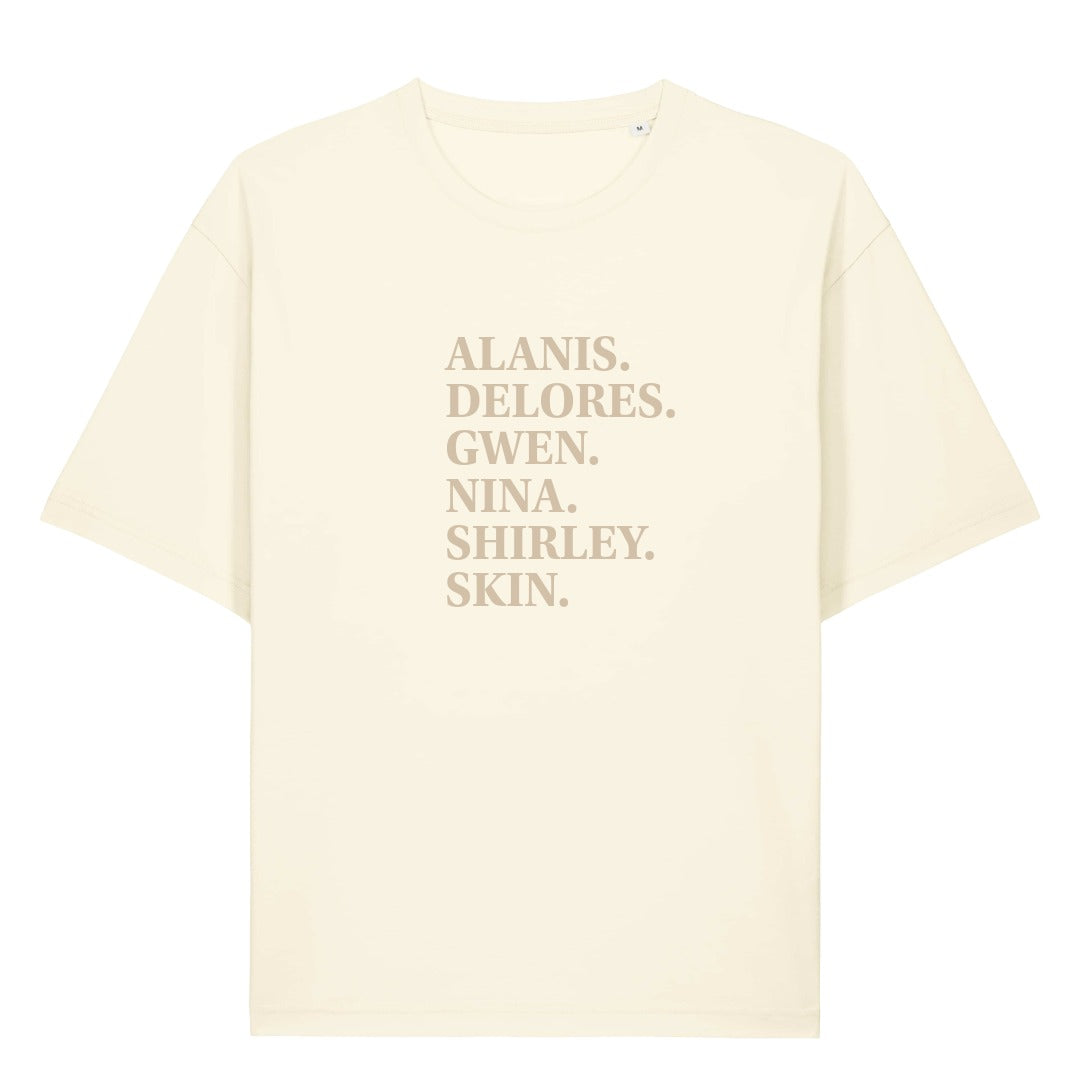 SHE ROCKS Lightweight Relaxed Fit T-Shirt
