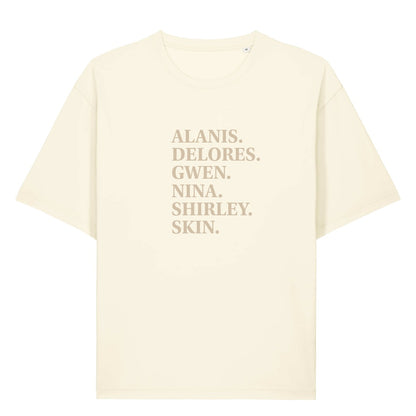 SHE ROCKS Lightweight Relaxed Fit T-Shirt