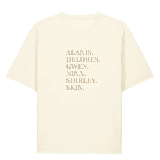 SHE ROCKS Lightweight Relaxed Fit T-Shirt