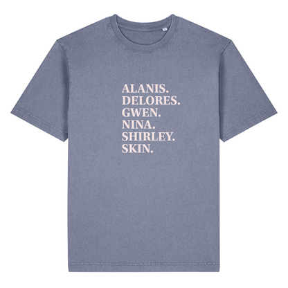 SHE ROCKS Heavyweight Oversized T-Shirt