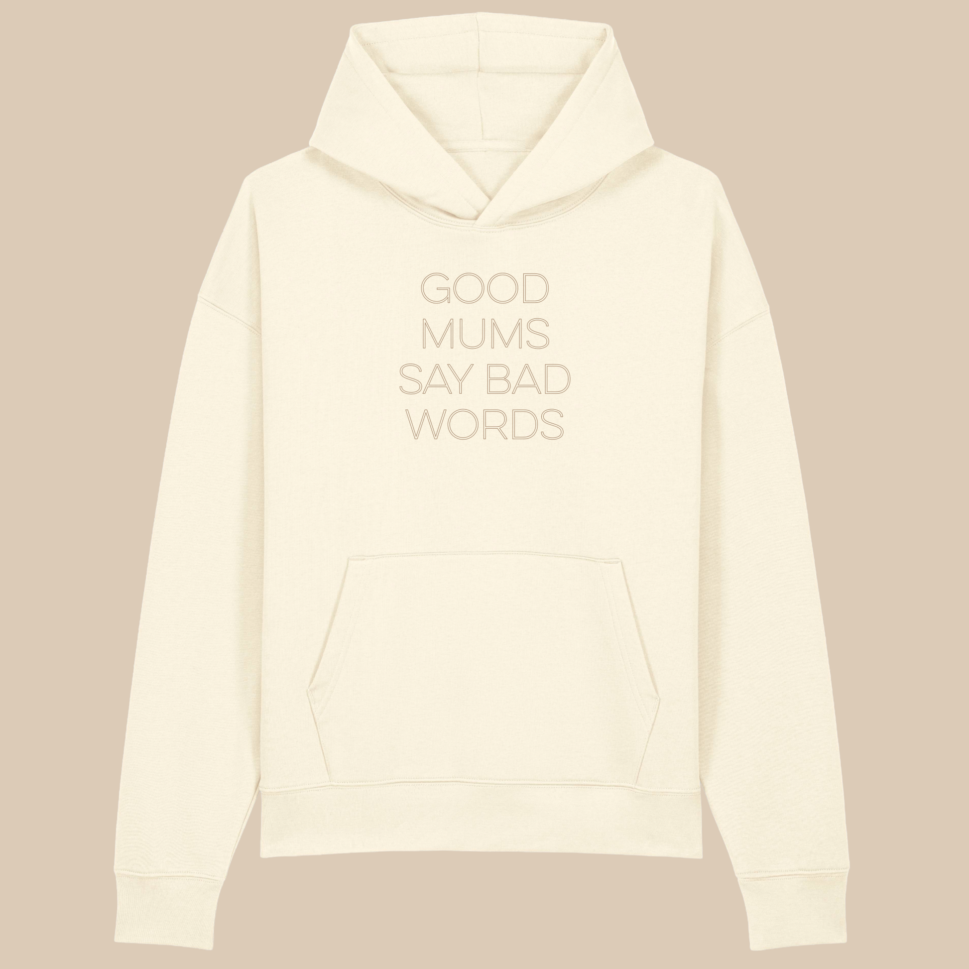 Good Mums say Bad Words Relaxed Fit Hoodie - This is Mabel