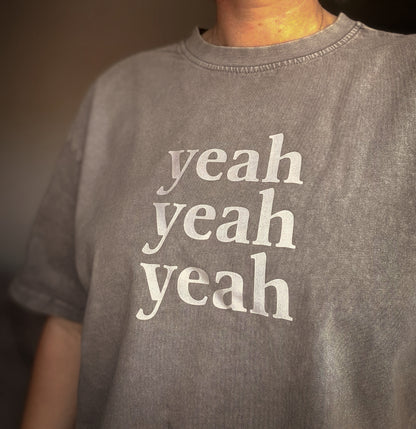 Acid Washed Yeah Yeah Yeah Unisex T-Shirt