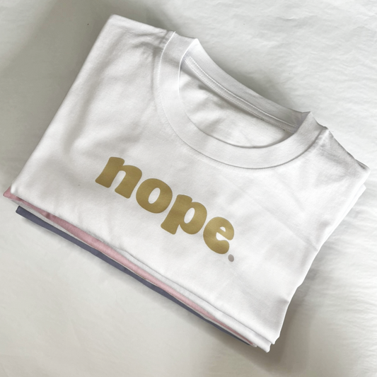 Boxy, Bold NOPE T-Shirt