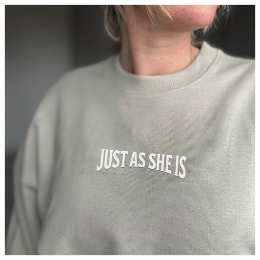 Just as She is 2.0 Organic Cotton Oversized Sweater