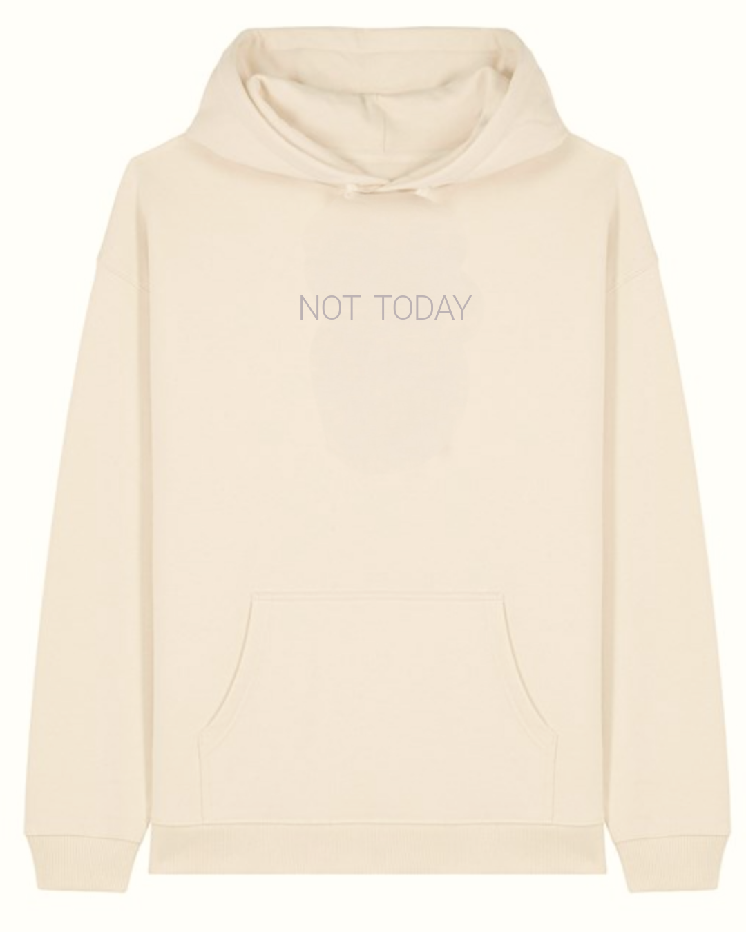 NOT TODAY Hoodie oversized Fit Hoodie - This is Mabel