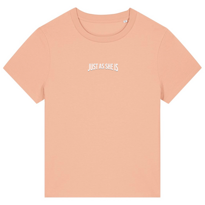 Girls: Just as she is... Organic Cotton T-Shirt - This is Mabel