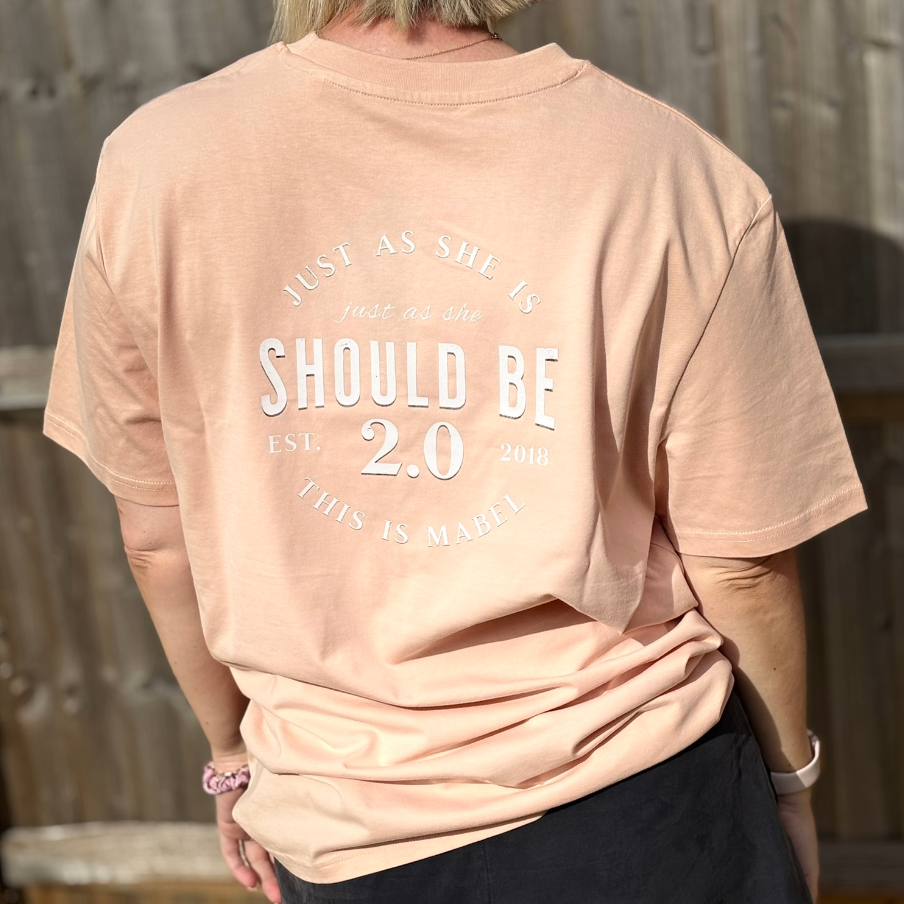 Just as she is 2.0 Unisex Fit Organic Cotton T-Shirt - This is Mabel