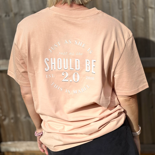 Just as she is 2.0 Unisex Fit Organic Cotton T-Shirt