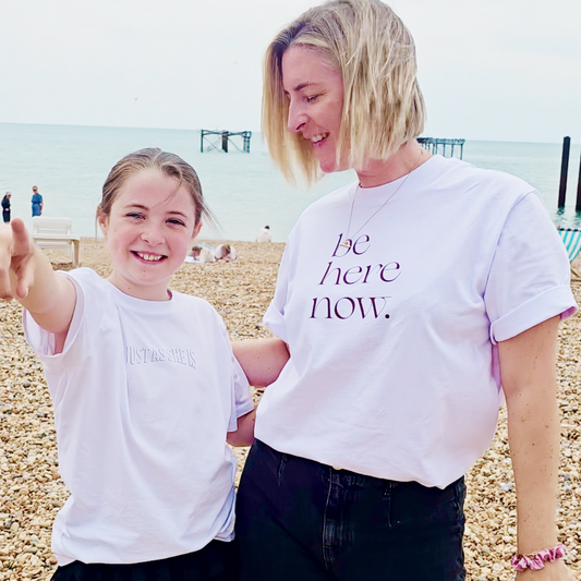 Be Here Now.  Mabel T-Shirt