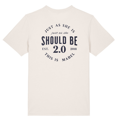Just as she is 2.0 Organic Cotton T-Shirt - This is Mabel