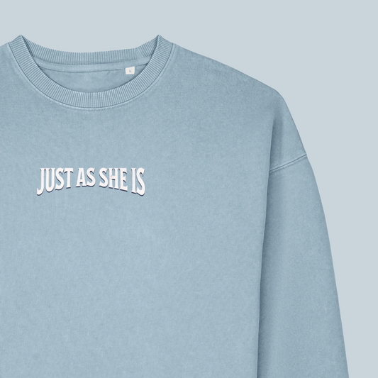Just as She is 2.0 Organic Cotton Oversized Sweater - This is Mabel