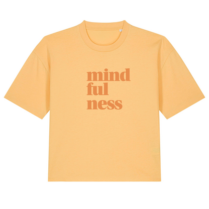 MINDFULNESS boxy t-shirt - This is Mabel