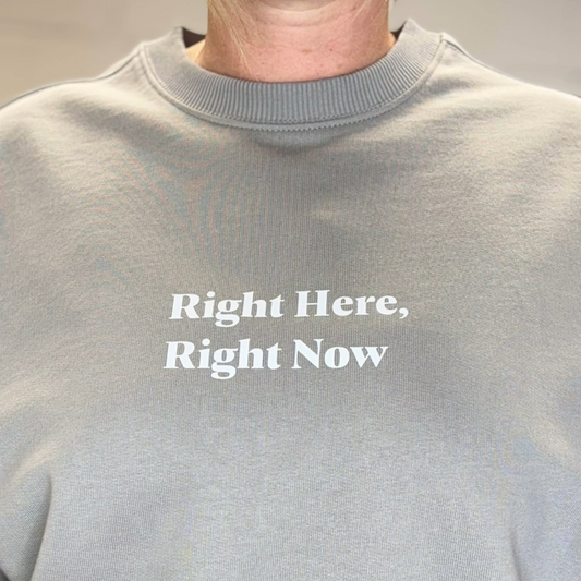 Right Here, Right Now Oversized Sweater - This is Mabel