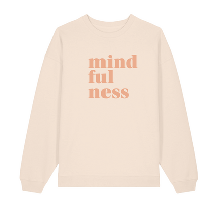 Peaches and Cream Mindfulness Oversized Sweater