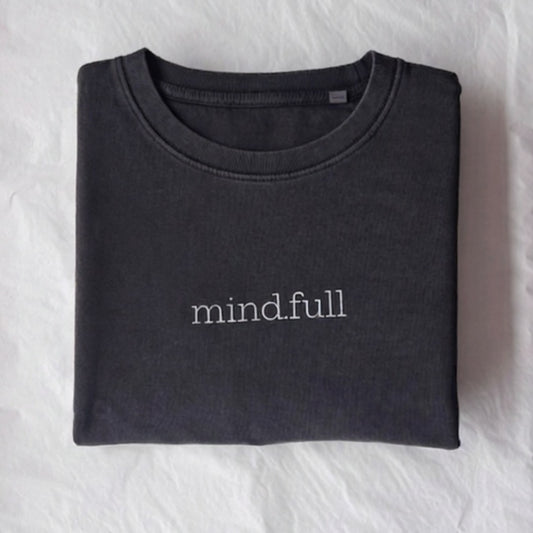 mind.full Relaxed Fit Vintage Wash Sweatshirt