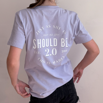 Girls: Just as she is... Organic Cotton T-Shirt